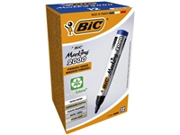 Een Viltstift Bic 2000 ecolutions rond large blauw koop je bij VHK Kantoorartikelen