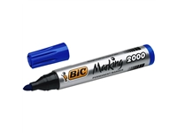 Een Viltstift Bic 2000 ecolutions rond large blauw koop je bij VHK Kantoorartikelen