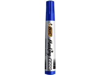 Een Viltstift Bic 2000 ecolutions rond large blauw koop je bij VHK Kantoorartikelen