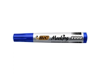 Een Viltstift Bic 2000 ecolutions rond large blauw koop je bij VHK Kantoorartikelen