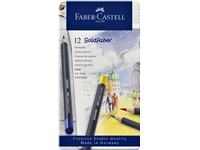 Een Kleurpotloden Faber-Castell Goldfaber assorti blik à 12 stuks koop je bij VHK Kantoorartikelen