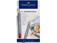 Een Kleurpotloden Faber-Castell Goldfaber aquarel assorti blik à 12 stuks koop je bij VHK Kantoorartikelen