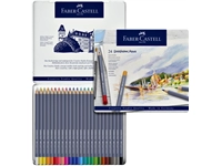 Een Kleurpotloden Faber-Castell Goldfaber aquarel assorti blik à 24 stuks koop je bij VHK Kantoorartikelen