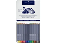 Een Kleurpotloden Faber-Castell Goldfaber aquarel assorti blik à 24 stuks koop je bij VHK Kantoorartikelen