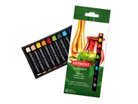 Een Oliepastel Derwent Academy blister à 12 stuks assorti koop je bij VHK Kantoorartikelen