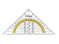 Een Geodriehoek Westcott 14cm transparant koop je bij VHK Kantoorartikelen