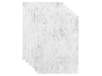 Een Kopieerpapier Papicolor A4 200gr 6 vel marble grijs koop je bij Hoekmankantoorartikelen.nl