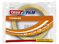 Een Plakband tesafilm® Standaard 66mx19mm transparant koop je bij Hoekmankantoorartikelen.nl