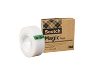 Een Plakband Scotch Magic 900 19mmx30m onzichtbaar mat koop je bij VHK Kantoorartikelen