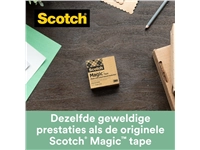 Een Plakband Scotch Magic 900 19mmx30m onzichtbaar mat koop je bij VHK Kantoorartikelen