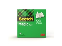 Een Plakband Scotch Magic 810 19mmx33m onzichtbaar mat koop je bij VHK Kantoorartikelen