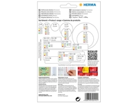Een Etiket HERMA 2492 52x82mm rood 128 stuks koop je bij Hoekmankantoorartikelen.nl