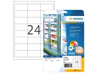 Een Etiket HERMA 4389 66x33.8mm diepvries wit 600stuks koop je bij Clippz! Office Supplies