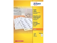 Een Etiket Avery DP010-100 105x58mm wit 1000Stuks koop je bij VHK Kantoorartikelen