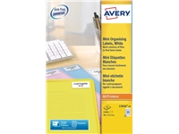 Een Etiket Avery L7656-25 46x11.1mm wit 2100stuks koop je bij VHK Kantoorartikelen