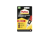 Een Secondelijm Pattex Ultra GEL tube 3 gram op blister koop je bij Hoekmankantoorartikelen.nl