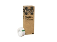 Een Plakband Scotch Magic 900 19mmx33m onzichtbaar mat 9 rollen koop je bij Hoekmankantoorartikelen.nl