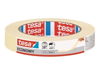 Een Afplaktape tesa® Economy 50mx19mm geel koop je bij VHK Kantoorartikelen