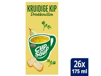 Een Cup-a-Soup Unox heldere bouillon kruidige kip 26x175ml koop je bij Hoekmankantoorartikelen.nl