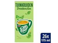 Een Cup-a-Soup Unox heldere bouillon tuinkruiden 26x175ml koop je bij Hoekmankantoorartikelen.nl