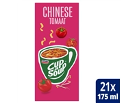 Een Cup-a-Soup Unox Chinese tomaten 21x175ml koop je bij Hoekmankantoorartikelen.nl