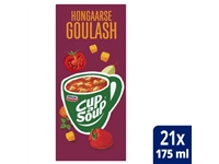 Een Cup-a-Soup Unox Hongaarse goulash 21x175ml koop je bij Hoekmankantoorartikelen.nl