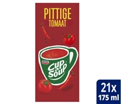 Een Cup-a-Soup Unox pittige tomaat 21x175ml koop je bij Hoekmankantoorartikelen.nl