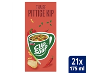 Een Cup-a-Soup Unox Thaise pittige kip 21x175ml koop je bij Hoekmankantoorartikelen.nl