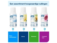 Een Luchtverfrisser Tork A1 spray met citrusgeur 75ml 236050 koop je bij VHK Kantoorartikelen