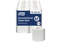 Een Toiletpapier Tork T4 advanced 2-laags 488 vel wit 120261 koop je bij VHK Kantoorartikelen