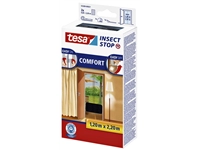 Een Insectenhor tesa® Insect Stop COMFORT deur 2x 0,65x2,50m zwart koop je bij VHK Kantoorartikelen