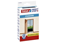 Een Insectenhor tesa® Insect Stop STANDARD deur 2x 0,65x2,20m antraciet koop je bij VHK Kantoorartikelen