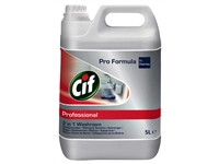 Een Sanitairreiniger Cif Professional 2-in-1 5 liter koop je bij VHK Kantoorartikelen