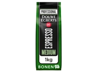 Een Koffie Douwe Egberts espresso bonen medium roast 1kg koop je bij VHK Kantoorartikelen