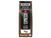 Een Koffie Douwe Egberts espresso bonen extra dark roast 1kg koop je bij VHK Kantoorartikelen