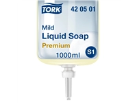 Een Handzeep Tork S1 mild geparfurmeerd parelwit 1000ml 420501 koop je bij Hoekmankantoorartikelen.nl