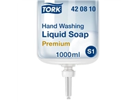 Een Handzeep Tork S1 vloeibaar extra hygiënisch ongeparfumeerd 1000ml 420810 koop je bij VHK Kantoorartikelen