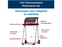 Een Dispenser Tork Vloerstandaard W1 Performance mobiel 652000 koop je bij VHK Kantoorartikelen