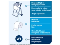 Een Dispenser Tork Vloerstandaard W1 Performance mobiel 652000 koop je bij VHK Kantoorartikelen