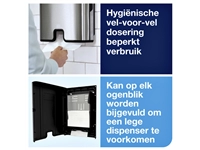 Een Dispenser Tork Image Xpress multifold H2 vel-voor-vel dosering rvs 460004 koop je bij VHK Kantoorartikelen