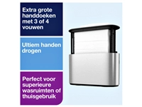 Een Handdoekdispenser Tork Express Image lijn Countertop Multifold H2 rvs 460005 koop je bij VHK Kantoorartikelen