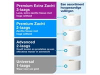 Een Toiletpapierdispenser Tork Image Lijn Mini jumborol T2 Image-Gesloten- rvs 460006 koop je bij VHK Kantoorartikelen