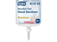 Een Alcoholgel Tork S1 voor handdesinfectie ongeparfumeerd 1000ml 420103 koop je bij VHK Kantoorartikelen