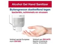 Een Alcoholgel Tork S1 voor handdesinfectie ongeparfumeerd 1000ml 420103 koop je bij VHK Kantoorartikelen