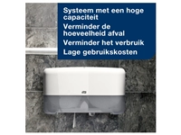 Een Toiletpapier Tork Mini Jumbo T2 advanced 2-laags 12 rollen wit 120280 koop je bij VHK Kantoorartikelen