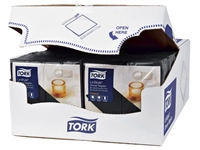 Een Dinnerservetten Tork Premium LinStyle® 1/8 gevouwen 50 stuks zwart 478151 koop je bij Hoekmankantoorartikelen.nl