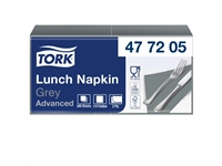 Een Servetten Tork 2-laags 1/4 gevouwen 200 stuks grijs 477205 koop je bij Hoekmankantoorartikelen.nl