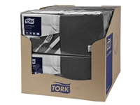 Een Servetten Tork 2-laags 1/4 gevouwen 200 stuks zwart 477148 koop je bij Hoekmankantoorartikelen.nl