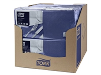 Een Servetten Tork 2-laags 1/4 gevouwen 200 stuks donkerblauw 477215 koop je bij Hoekmankantoorartikelen.nl