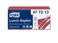 Een Servetten Tork 2-laags 1/4 gevouwen 200 stuks bordeaux 477213 koop je bij Hoekmankantoorartikelen.nl